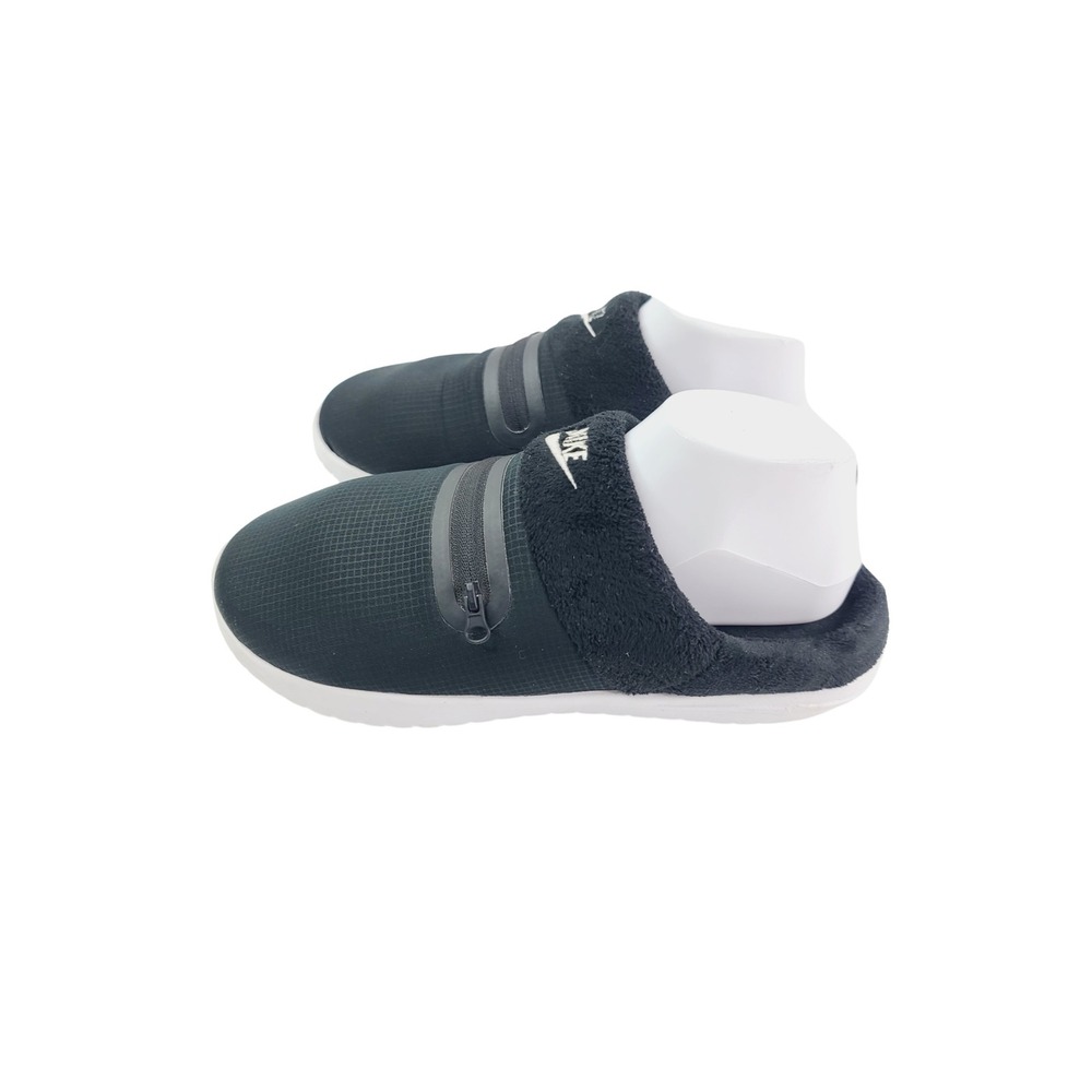 Nike, Casual Slip-On Slippers, Men's, Size 9, Black and White Color.  A.H